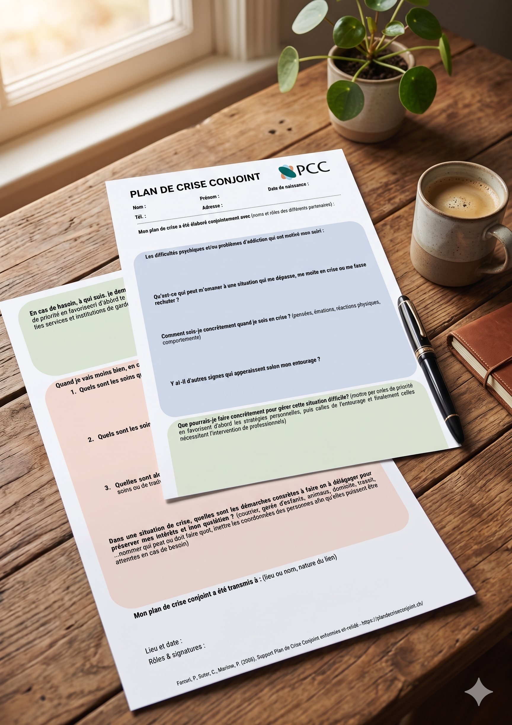 High angle crop professional female psychotherapist with pen and notepad listening attentively to client during psychotherapy session in light studio